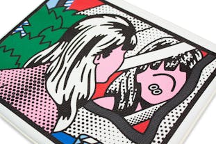 “Hey! face” PVC Lether Pouch